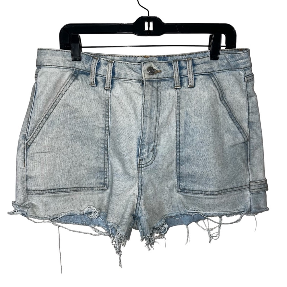 Wild Fable Highest Rise Jean Shorts Light Wash Size 14